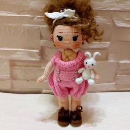 عروسک دستباف دختر (امیلو)
