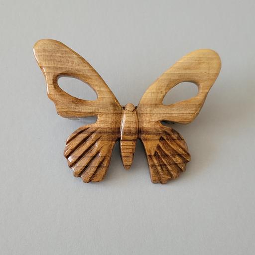 گلسر مدل پروانه چوبی دستساز چوبی گالری  