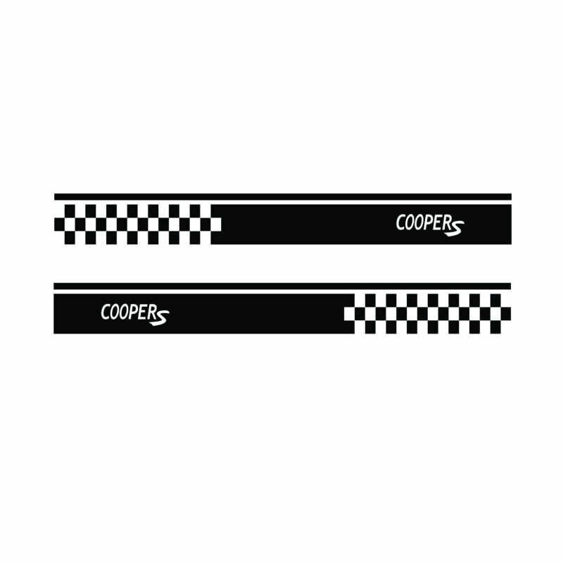 برچسب بدنه خودرواکسان استور  طرح Coopers کد C01 بسته 2 عددی