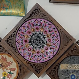 دیوار کوب پرشنگ مزین به آیات قرآنی