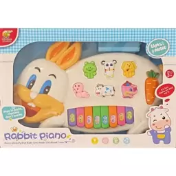 بازی آموزشی ارگ مدل خرگوشی rabbit piano