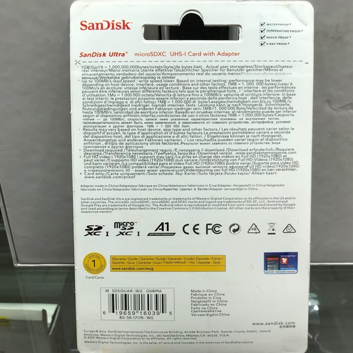 رم 16 گیگ sanDisk 