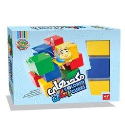 اسباب بازی مکعب های رنگی بزرگ سنجاقک بازی فکری آموزشی کودک