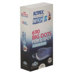 کاندوم ناچ کدکس مدل BIG DOTS خاردار  بسته 10 عددی