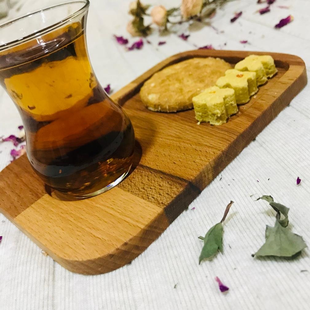 کافه ای دو خانه جنس چوب راش سایز 21 در12 (پس کرایه)