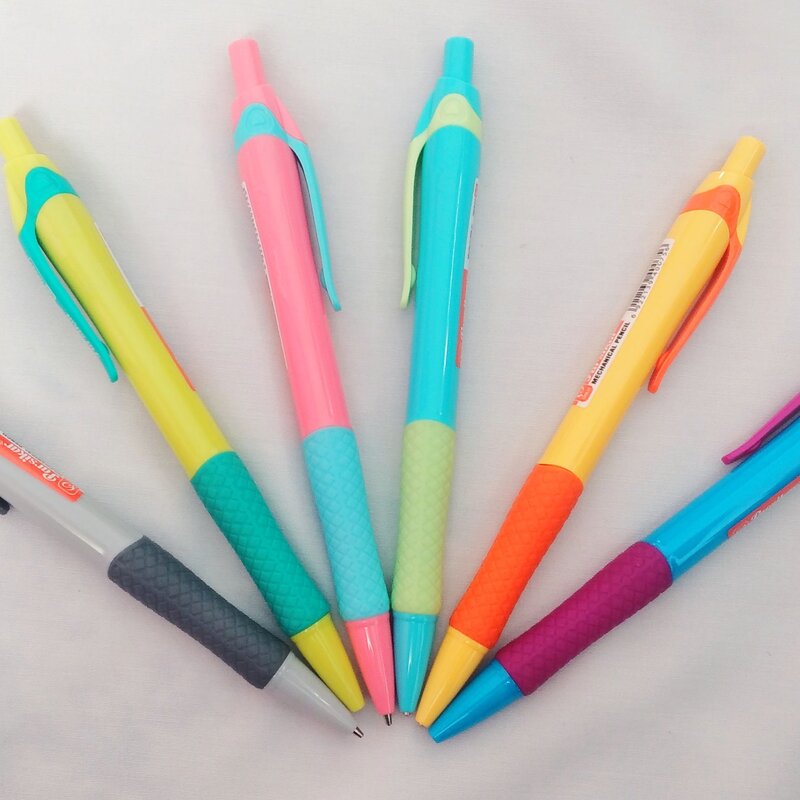 اتود یا مداد نوکی پارسیکار پنج دهم در رنگ های جذاب و پاستیلی 
