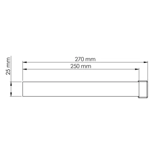 بست کابل 27سانتیمتری بسته 5 عددی