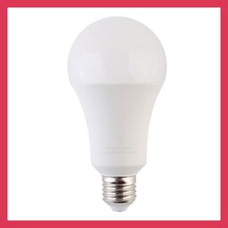 لامپ حبابی 18 وات ال ای دی LED پارس شوان پایه E27 رنگ مهتابی