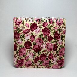 دفترچه گل گلی  پارچه ای 