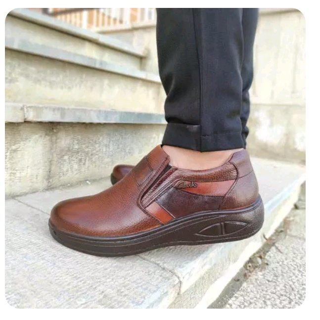 کفش چرم مجلسی مردانه