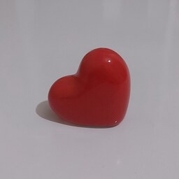 قلب قرمز سرامیکی دکوری (یک عدد)