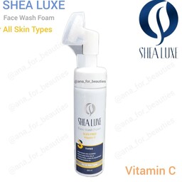 فوم شستشوی ویتامین سی مناسب انواع پوست شی لوکس
SHEA LUXE FACE WASH FOAM

