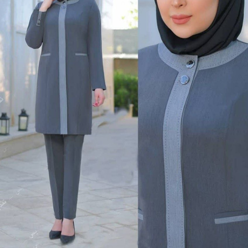 ارسال 5روزه
نام : مانتو شلوار اداری تندیس
بهترین نمونه مدل اداری موجود .
دوخت و تنخور کا