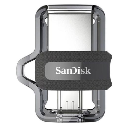 فلش 128GB USB3.1 - OTG SanDisk Ultra Dual Drive M3 با گارانتی 3 ساله