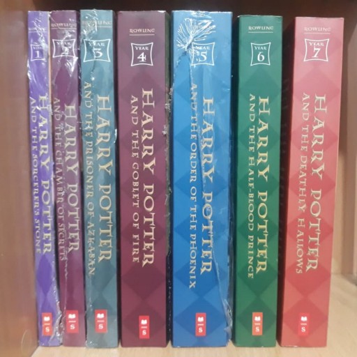 مجموعه کامل کتاب های هری پاتر - زبان اصلی (طرح نوستالژی)