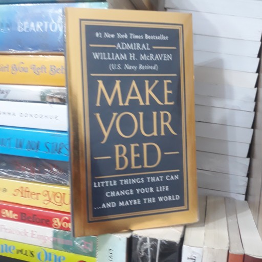کتاب زبان اصلی Make Your Bed (تختخوابت را مرتب کن)