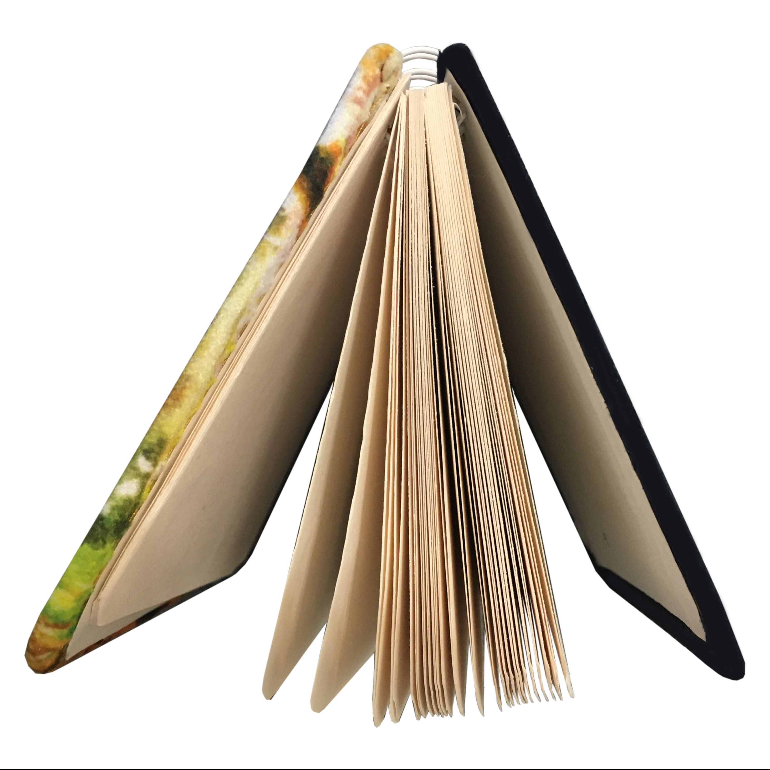 دفتر پارچه ای مخمل 80 برگ طرح آنه شرلی سایز 10 در 10 