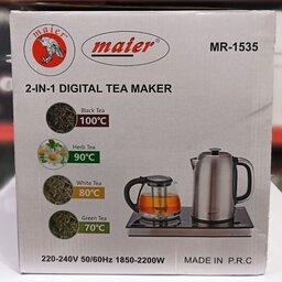 چای ساز دیجیتالی صفحه لمسی مایر مدل MR-1535