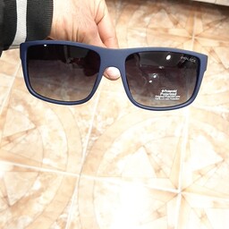 عینک آفتابی پلاریزه مردانه مارک پلیس فریم کائوچویی دسته چوب 