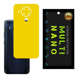 برچسب پوششی MultiNano مدل X-F1M-Yellow برای پشت موبایل نوکیا 5.4