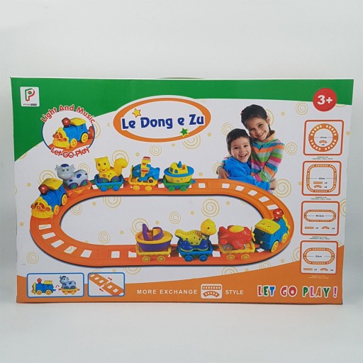 قطار بازی موزیکال طرح LE DONG E ZU