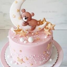 کیک تولد دخترانه و پسرانه ی خرسی