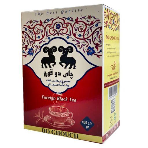 چای دوقوچ   نیم ریز ممتاز هندوستان - 450 گرمی 