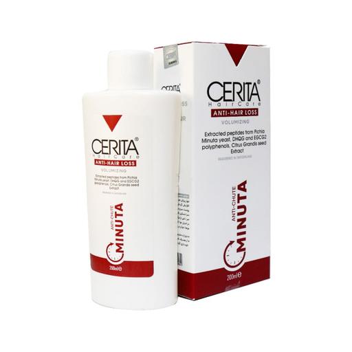 شامپو ضد ریزش موهای چرب مینوتا سریتا CERITA حجم 200mL