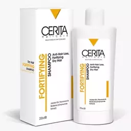 شامپو تقویت کننده و ضد ریزش موی خشک سریتا Cerita حجم 200mL