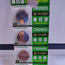 باتری سکه ای CR2025 . باتری ریالی 2025