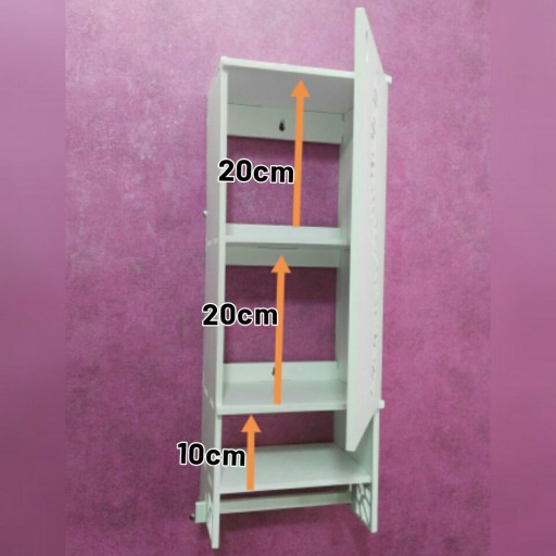 شلف دربدار روشویی طرح ورساچ (سایز بزرگ)