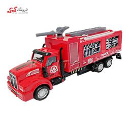 اسباب بازی کامیون فلزی آتشنشانی Metal fire truck D4566A
