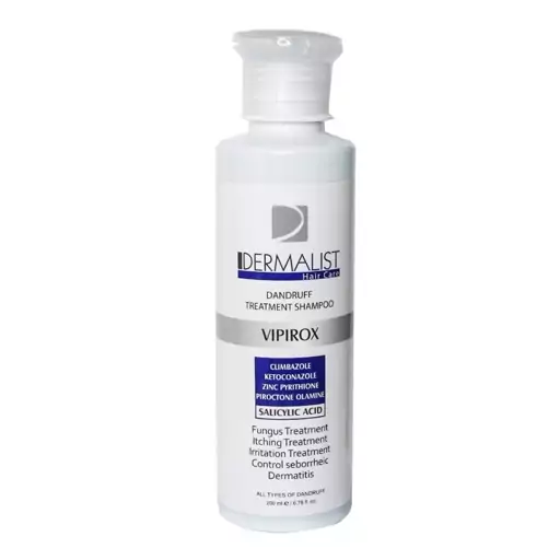 شامپو ضد شوره Vipirox درمالیست 200 میل Dermalist Dandruff Treatment Vipirox Shampoo 200 ml