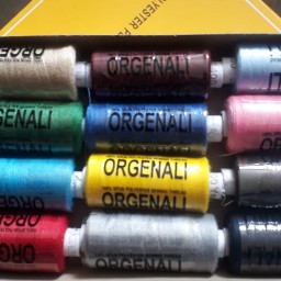 نخ قرقره اورجینال رنگی وسیاه سفید