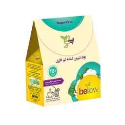 شکر بدون قند استویا 250گرمی بی لو  برپایه استویا(مخصوص نوشیدنی)