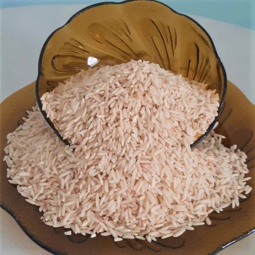 برنج قهوه ای فریدونکنار - برنج کشت لند - 10 کیلو