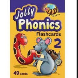 Jolly phonics 2 flash cards 