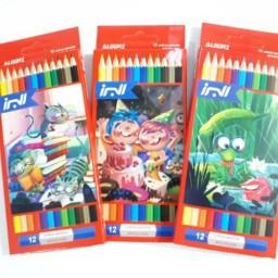 4 بسته مداد رنگی 12 رنگ البرز سایز بلند