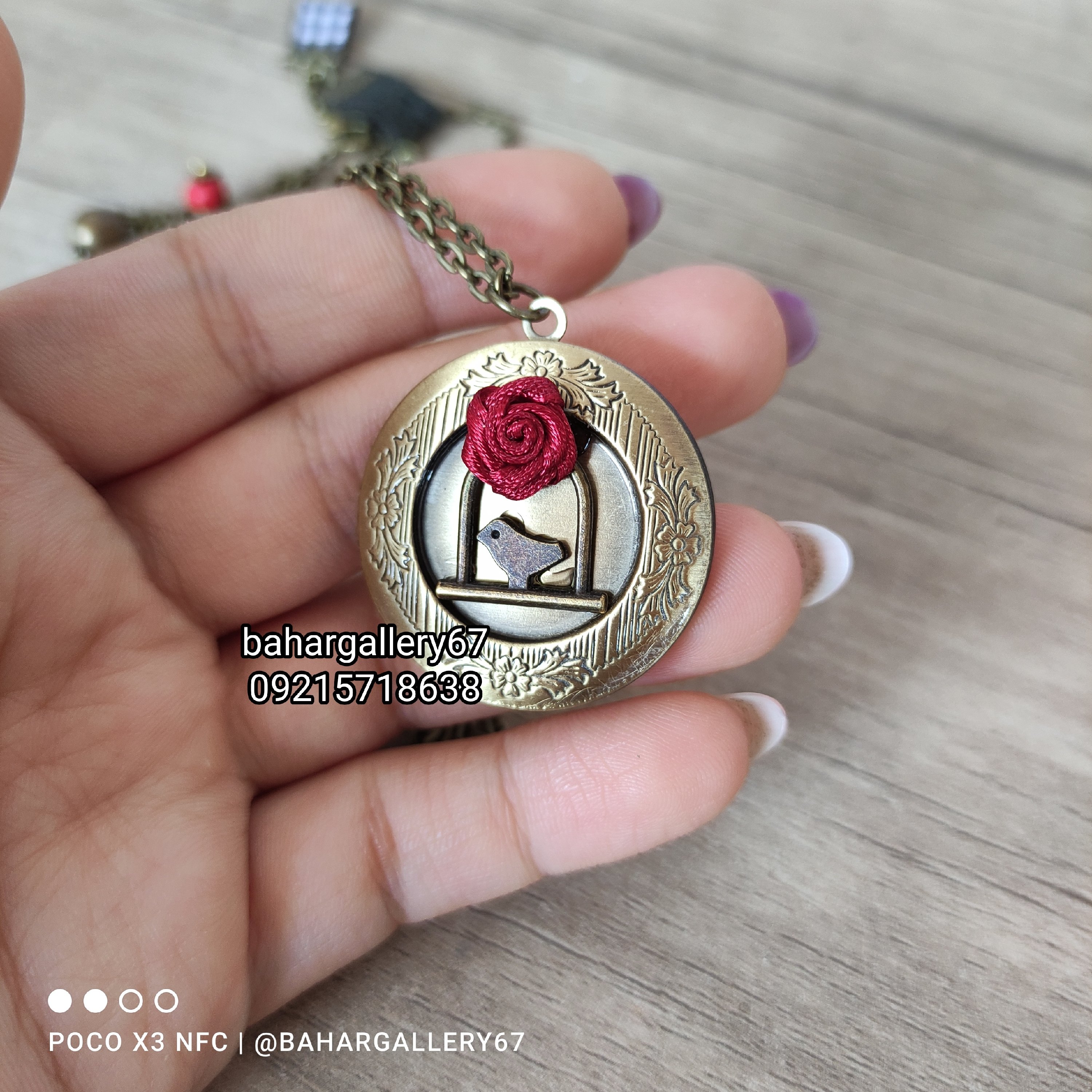 گردنبند بازشو دایره کوچک