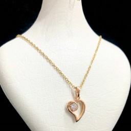 دو طرح گردنبندزنانه دخترانه ظریف قلب مارک ژوپینگ