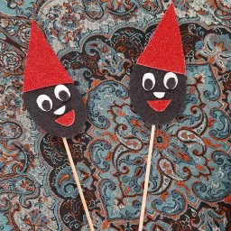 گیفت های یلدایی و تولد و عیدنوروز و گل سنبل نمدی