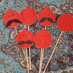 گیفت های یلدایی و تولد و عیدنوروز و گل سنبل نمدی