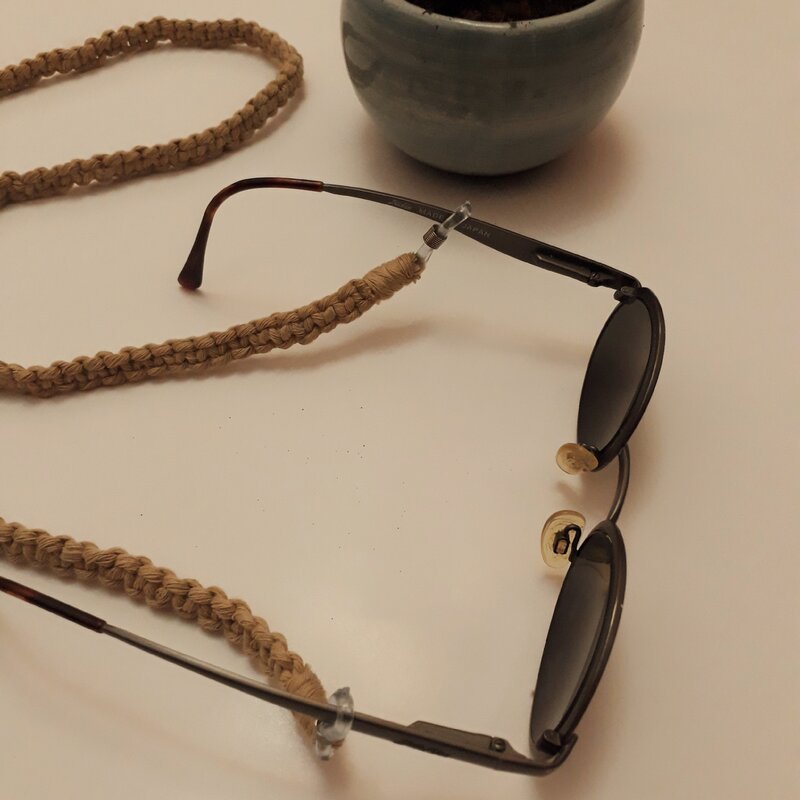 بند عینک  سبک و زیبا و کاربردی مکرومه