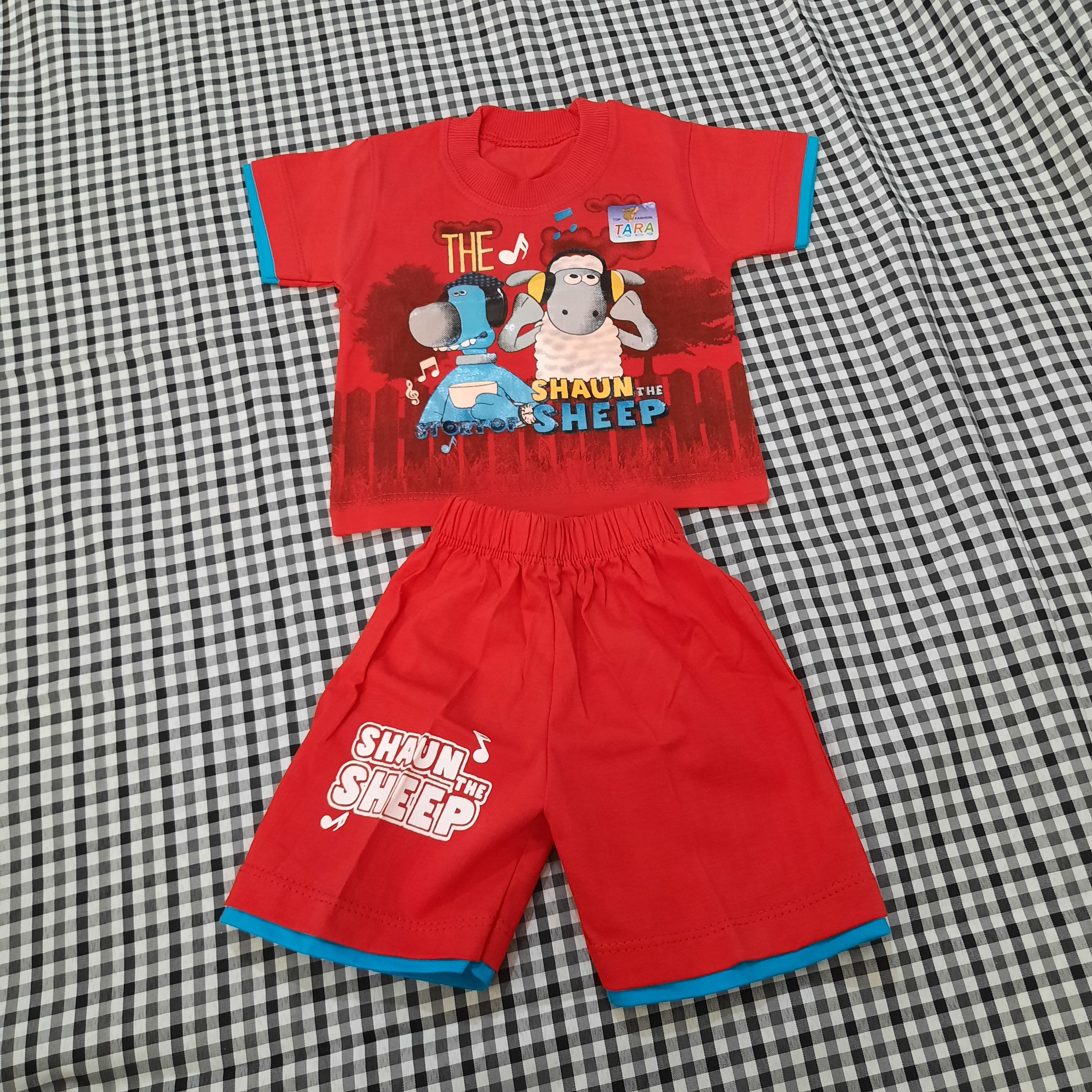 تیشرت و شلوارک پسرانه بره ناقلا