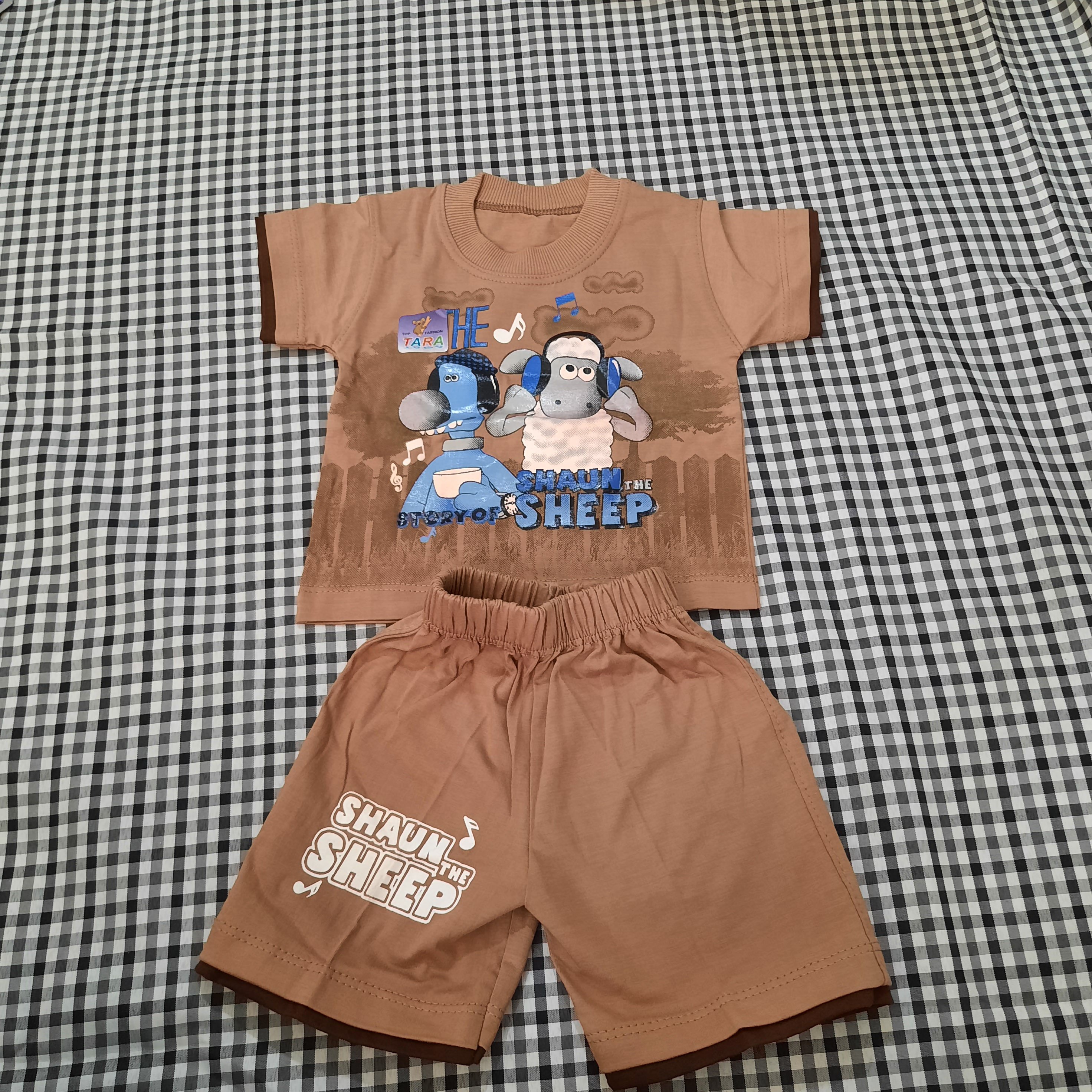 تیشرت و شلوارک پسرانه بره ناقلا