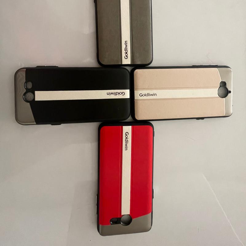 کاور گوشی چرمی J5 سامسونگ4 عددی در چهار رنگ قرمز و کرمی و مشکی ونوک مدادی