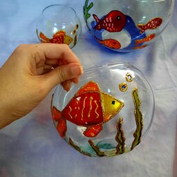 تنگ ماهی شیشه ای ویترای در سایز های مختلف