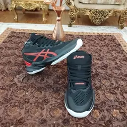 کفش والیبال هندبال و بسکتبال بانوان اسیکس اسکای الیت رنگ مشکی asics