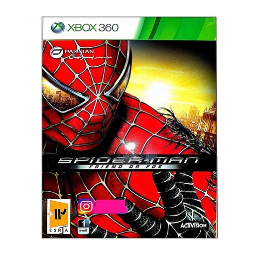 بازی ایکس باکس 360  Spider Man Friend or Foe شرکت پرنیان حداقل سفارش 5عدد