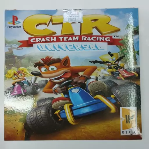 بازی پلی استیشن 1 کراش ماشینی crash team racing